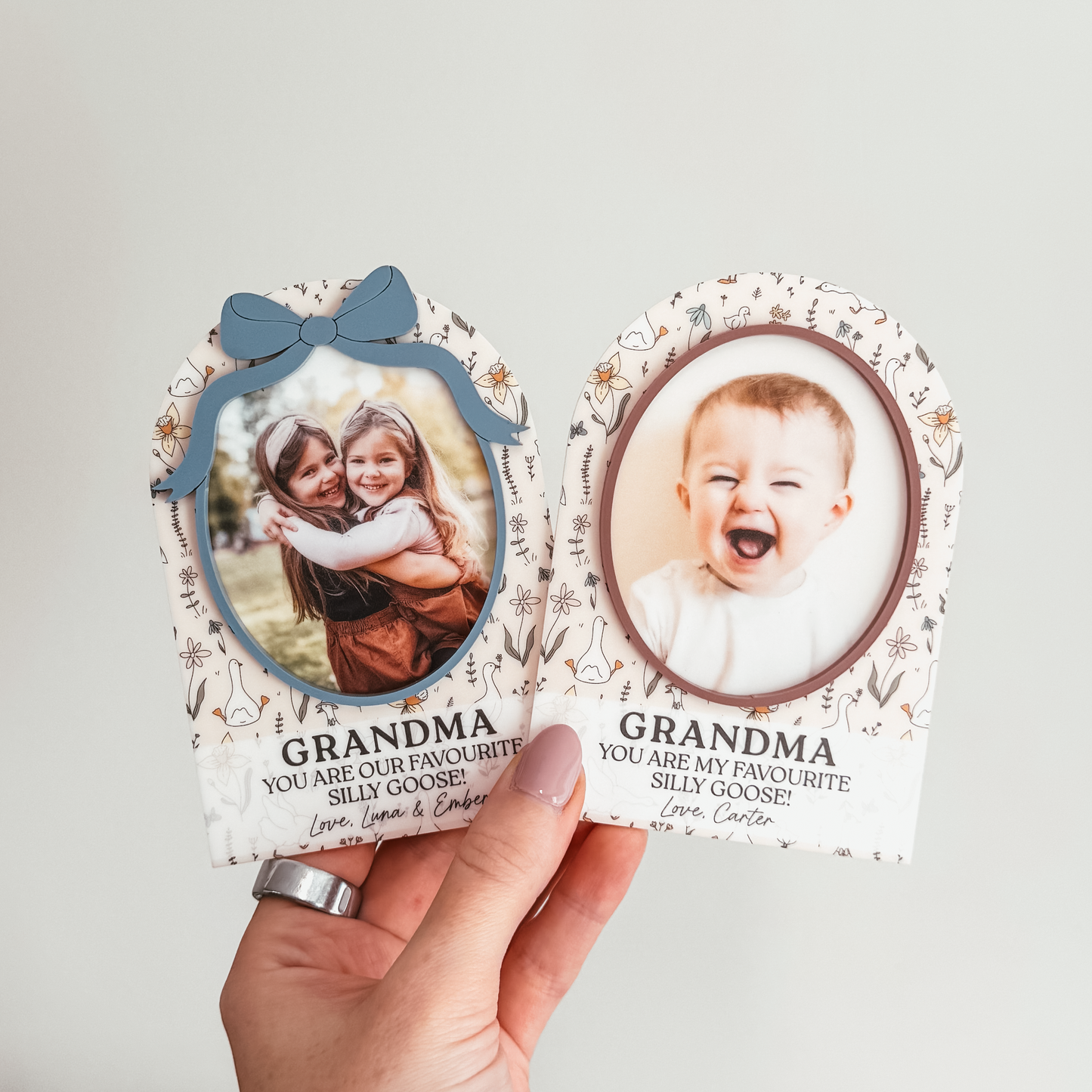 Printed Pattern Arch Photo Magnet (Multiple Styles)