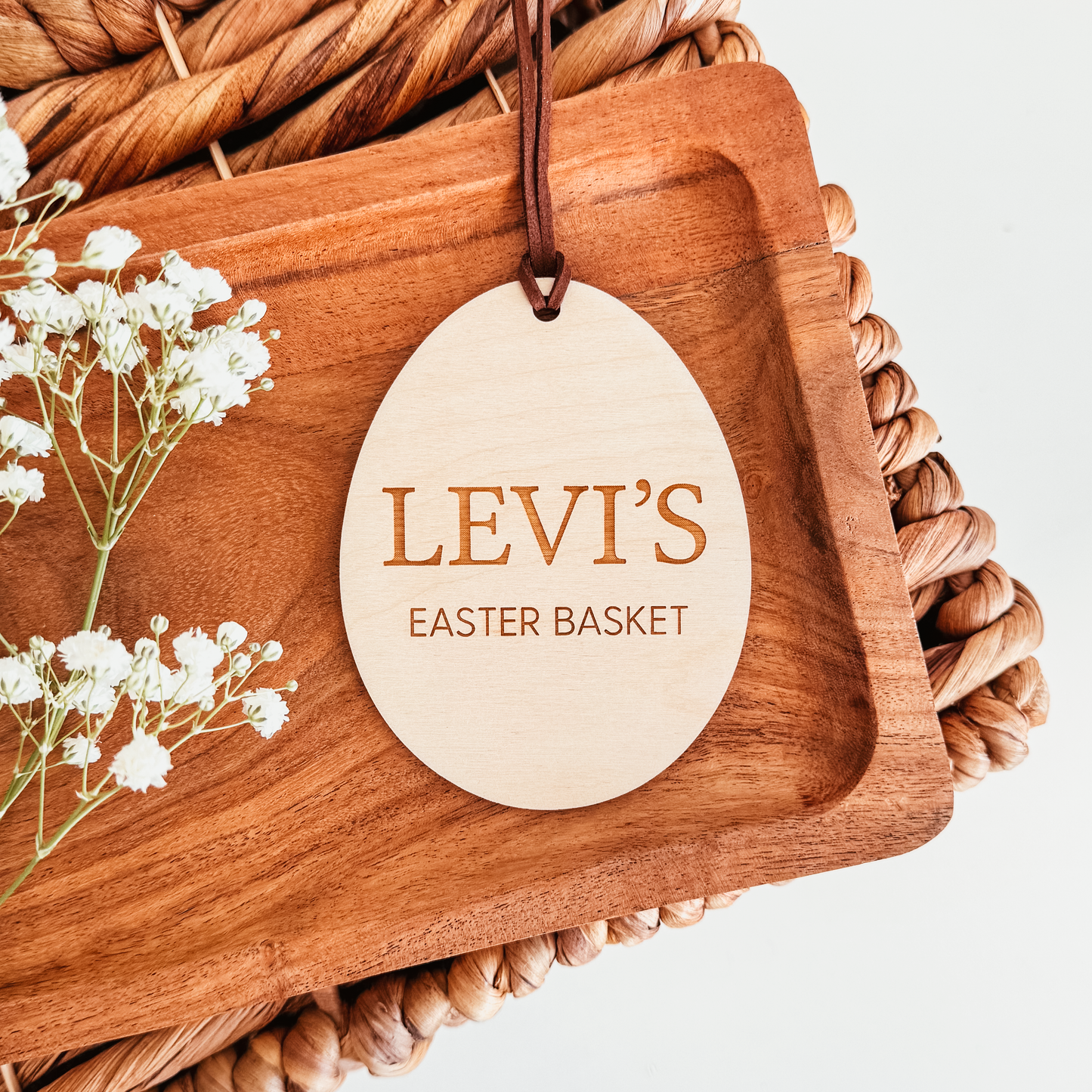 Simple Easter Egg Tag