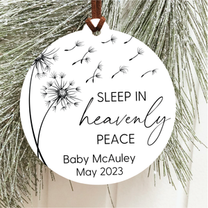 Sleep In Heavenly Peace Ornament