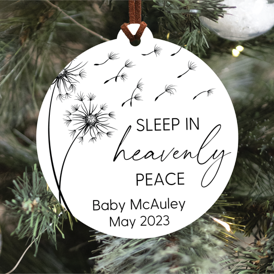 Sleep In Heavenly Peace Ornament