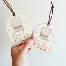 Load image into Gallery viewer, Countdown Until Christmas Snow Globe Christmas Ornament