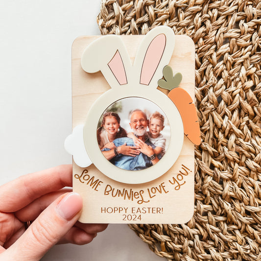 Some Bunny Photo Magnet