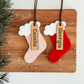 3D Holiday Stocking Christmas Stocking Tag