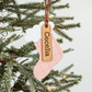 3D Holiday Stocking Christmas Stocking Tag
