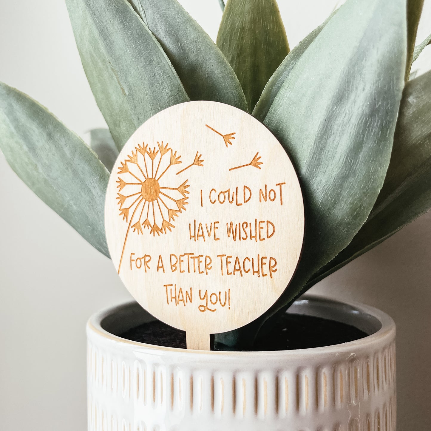 Teacher Appreciation Plant Stake
