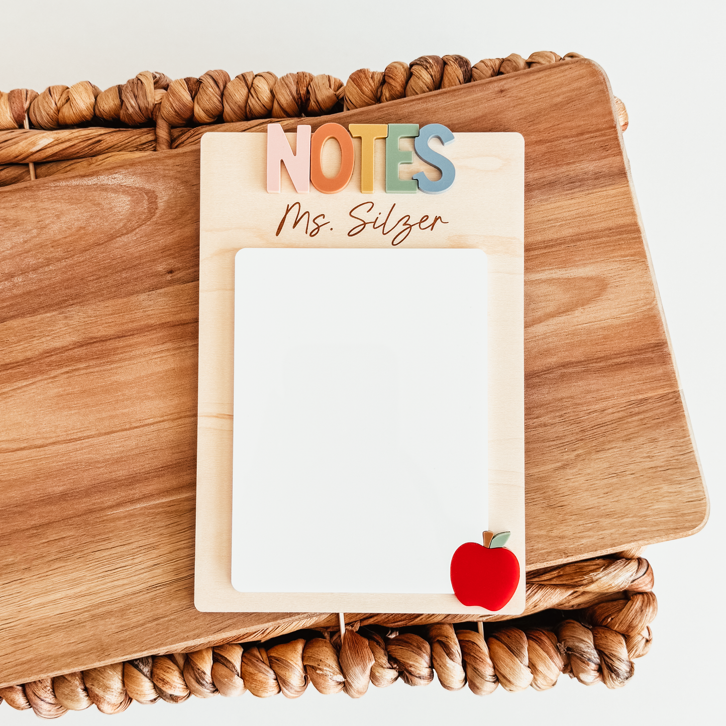 Personalized Dry Erase Teacher Notepad