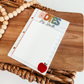 Personalized Acrylic Dry Erase Teacher Notepad
