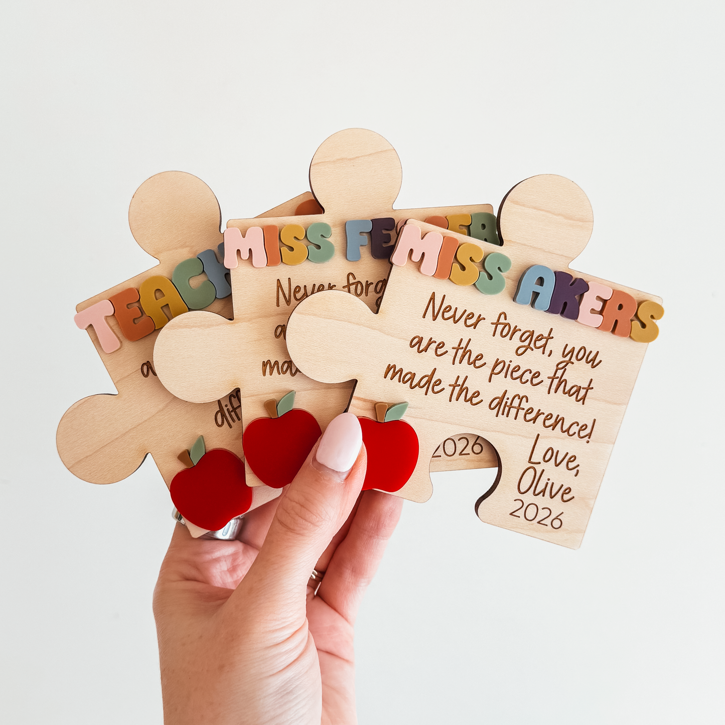 Teacher Puzzle Piece Magnet
