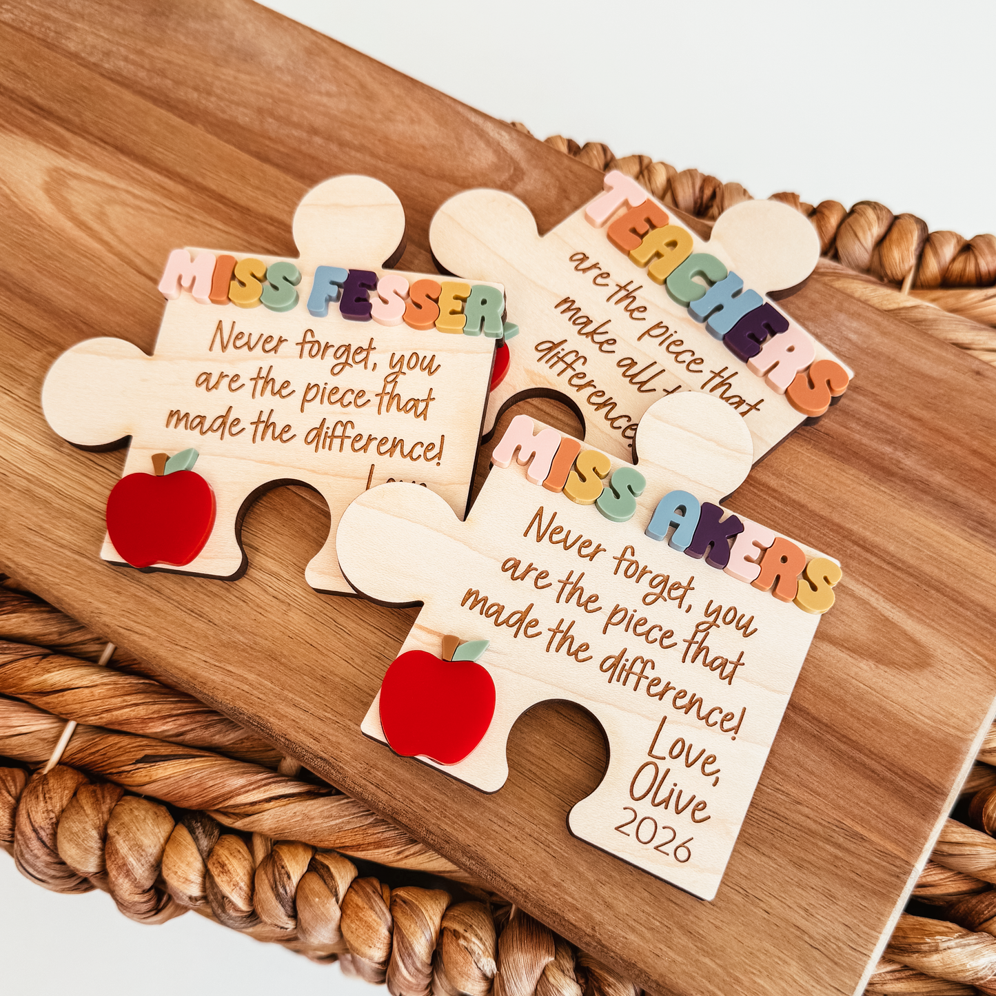 Teacher Puzzle Piece Magnet