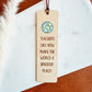 Custom Teacher Bookmark - World A Brighter Place