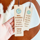 Custom Teacher Bookmark - World A Brighter Place