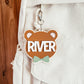 Teddy Bear Bag Tag