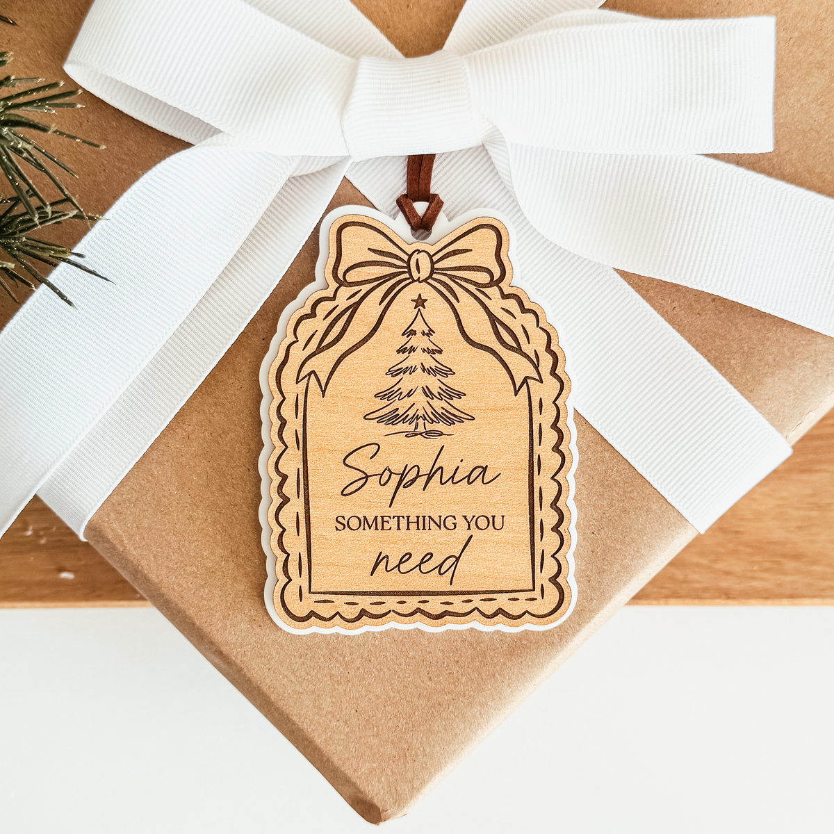 Mindful Gifting Tags | Want, Need, Wear, Read Tags | Bow Arch