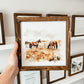 Watercolour Farm Print Framed Signs (Multiple Styles)