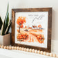 Welcome Fall Framed Sign