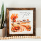 Welcome Fall Framed Sign