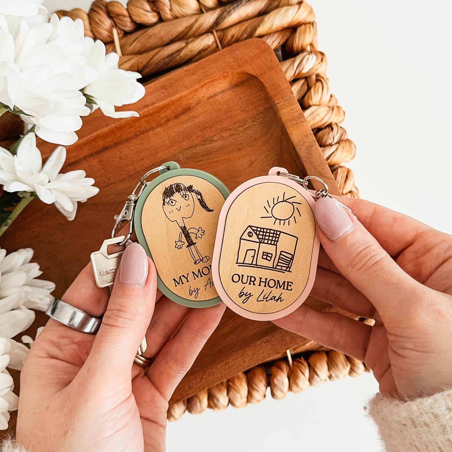 Kid's Drawing Keychain