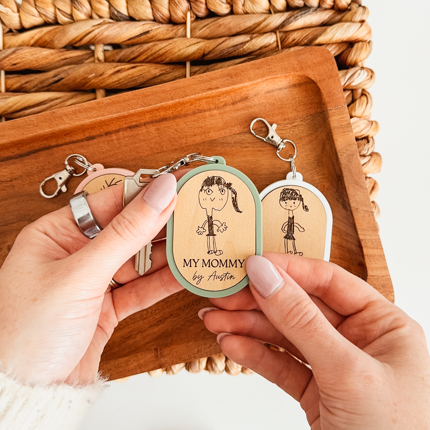 Kid's Drawing Keychain