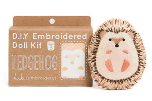 DIY Embroidered Doll Kit