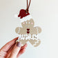 Gingerbread Cookie Stocking Tag