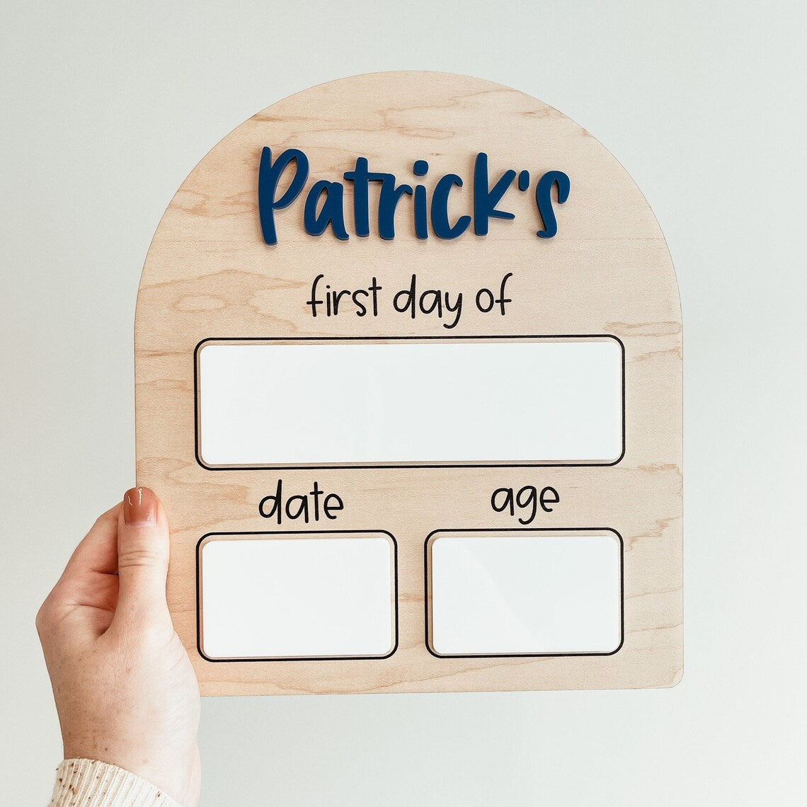 First And Last Day Of School Sign (Arch)