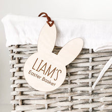 Load image into Gallery viewer, Bunny Head Easter Basket Tag
