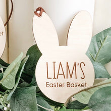 Load image into Gallery viewer, Bunny Head Easter Basket Tag