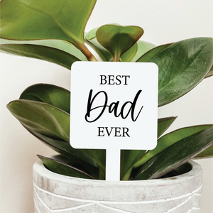 Best Dad Plant Marker