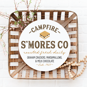 Campfire S'mores Co Round