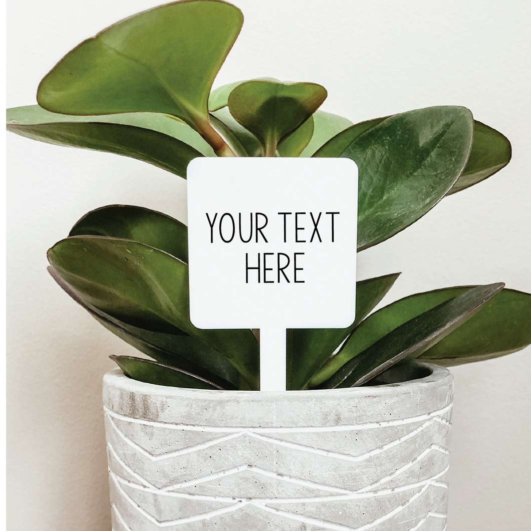 Personalized Plant Marker
