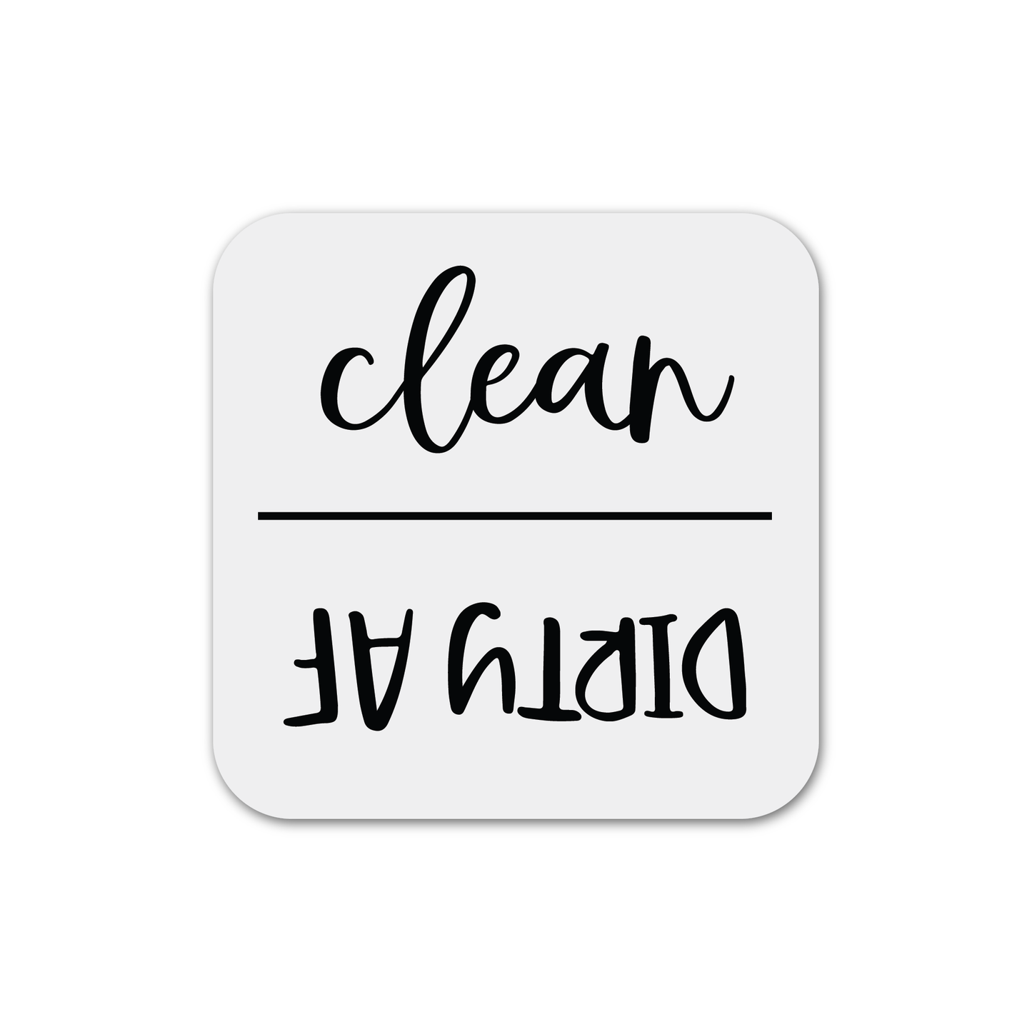 Clean/Dirty AF Dishwasher Magnet