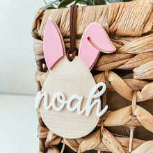 Load image into Gallery viewer, 3D Bunny Egg Easter Tag