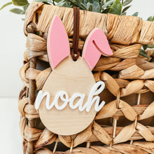 Load image into Gallery viewer, 3D Bunny Egg Easter Tag