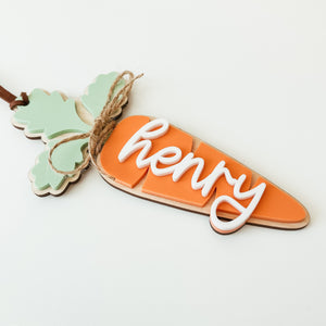 3D Carrot Tag