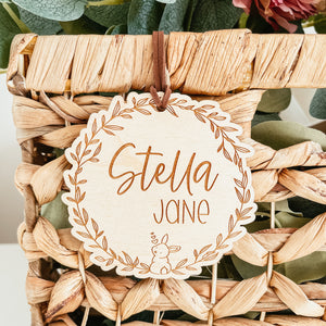 Bunny Wreath Tag