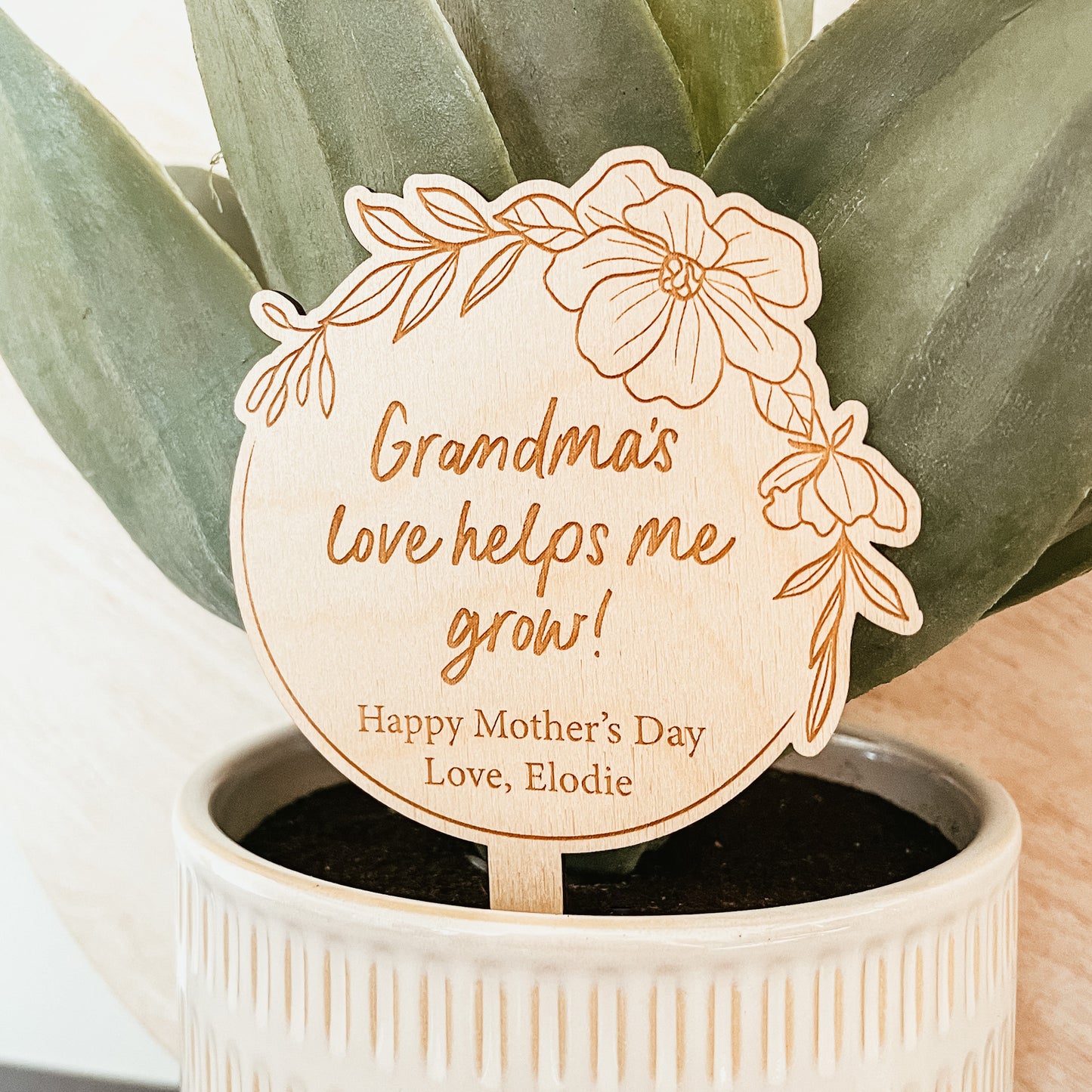 Grandma's Love Plant Stake