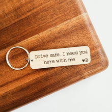 Load image into Gallery viewer, Custom Drive Safe Keychain