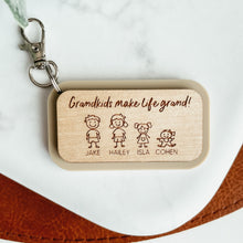 Load image into Gallery viewer, Custom Family Keychain