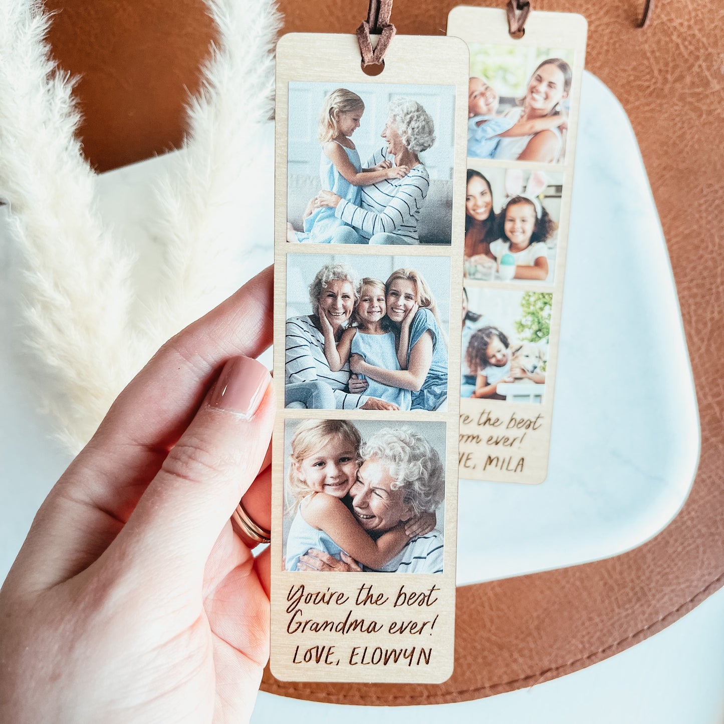 Custom Photostrip Bookmark