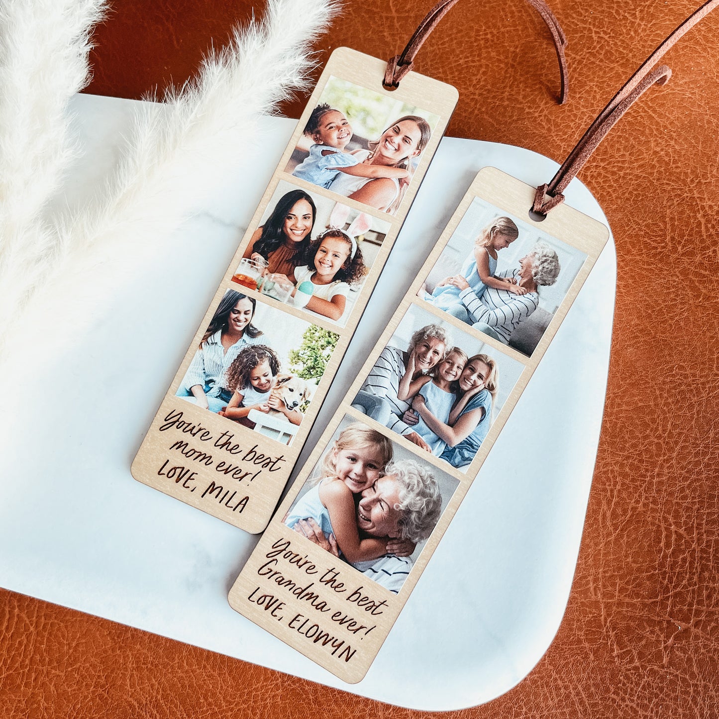 Custom Photostrip Bookmark