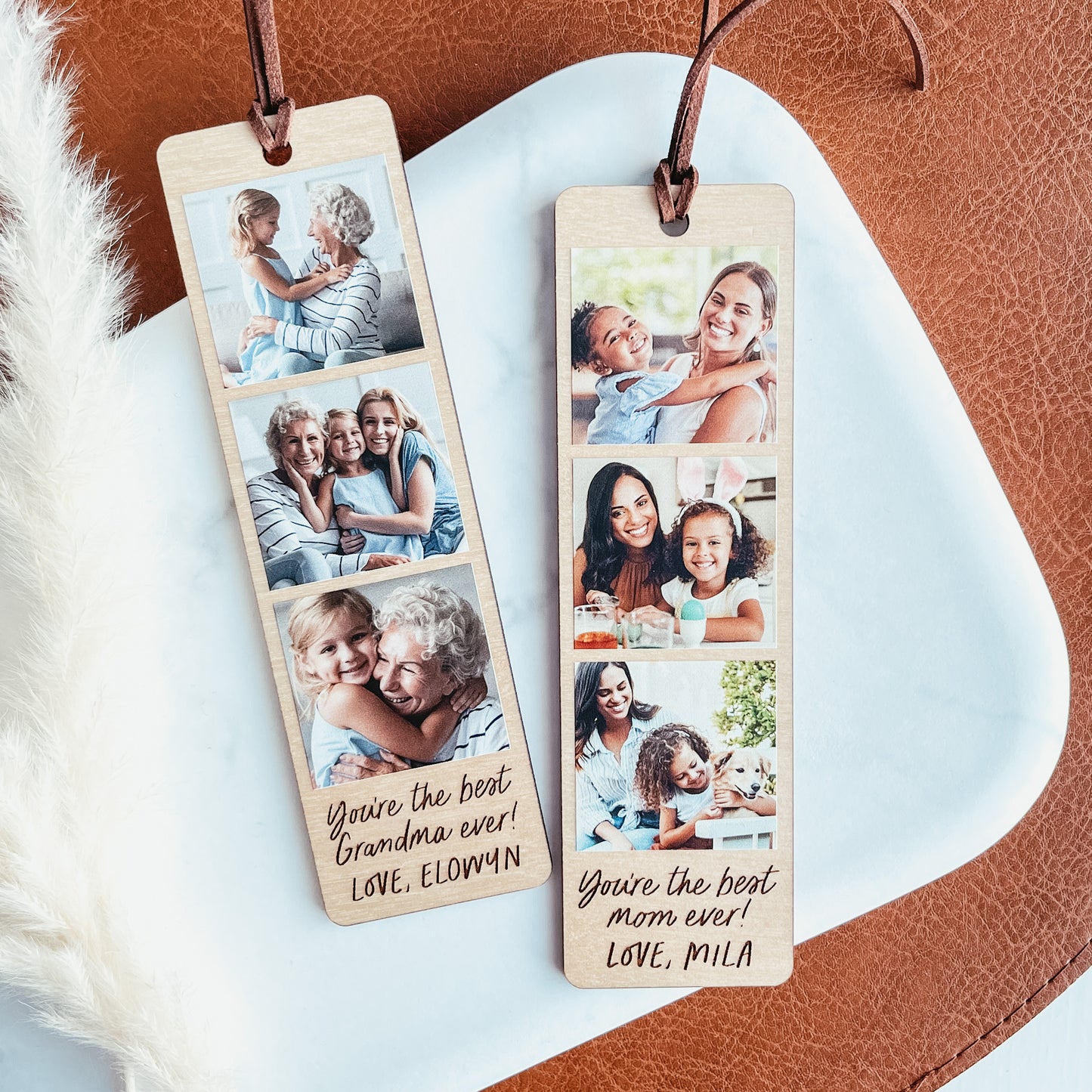 Custom Photostrip Bookmark