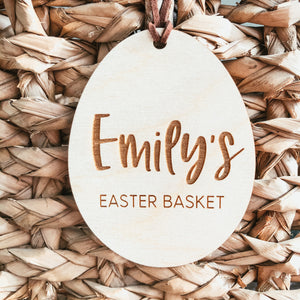 Simple Easter Egg Tag