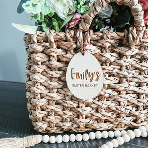 Simple Easter Egg Tag