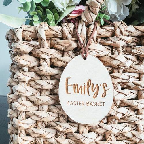 Simple Easter Egg Tag