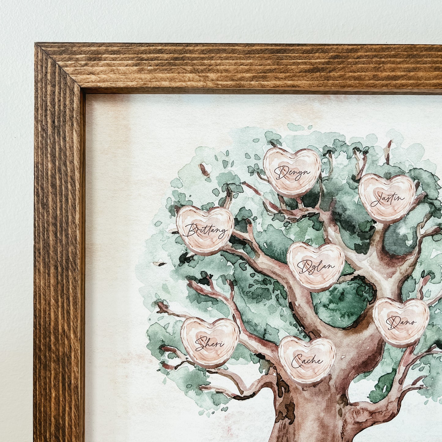 Family Tree Framed Sign (Two Quotes Available)