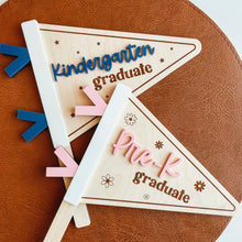Load image into Gallery viewer, Graduation Pennant Sign