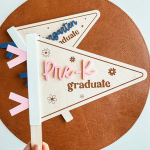 Graduation Pennant Sign