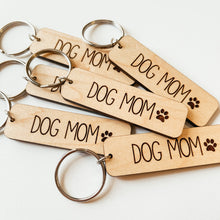 Load image into Gallery viewer, Dog Mom Keychain