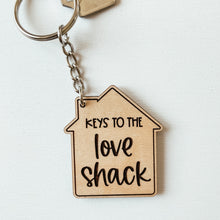 Load image into Gallery viewer, Keys To The Love Shack Keychain