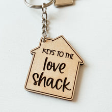 Load image into Gallery viewer, Keys To The Love Shack Keychain